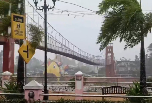 הסופה מגיעה לפיליפינים (צילום: רשתות חברתיות, שימוש לפי סעיף 27 א')