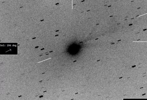 3I/ATLAS (צילום: M. Jäger, G. Rhemann, E. Prosperi)