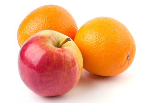 תפוחים ותפוזים (צילום: אינגאימג')