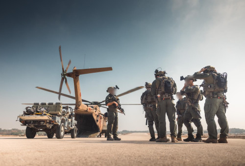 כוחות חיל האוויר בתרגיל הדו אוגדתי בפיקוד המרכז (צילום: דובר צהל)