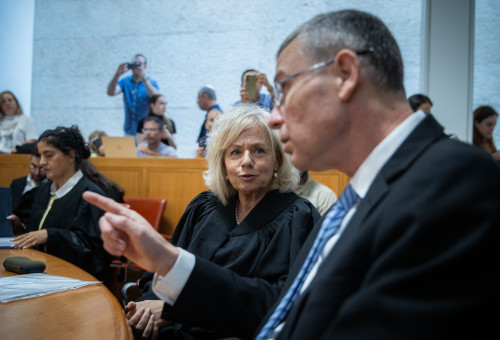 יריב לוין וגלי בהרב מיארה (צילום: אורן בן חקון פלאש 90)