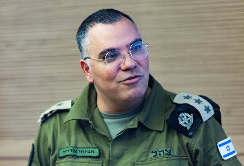 אל"מ אביחי אדרעי (צילום: חיים גולדברג/פלאש 90)