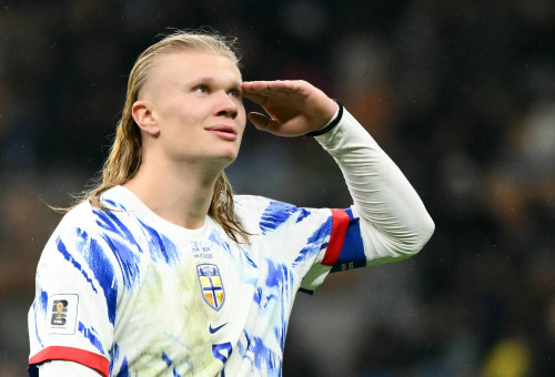 ארלינג הולאנד, נבחרת נורבגיה (צילום: GettyImages)