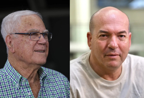 איל ברקוביץ' ויעקב שחר (צילום: ראובן קסטרו, מאור אלקסלסי)