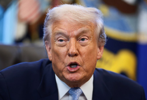 דונלד טראמפ (צילום: REUTERS/Evelyn Hockstein)