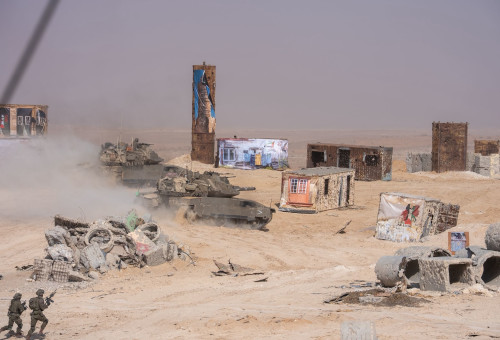 כנס מיוחד - צה"ל מלמדת את צבאות העולם על המלחמה (צילום: דובר צה"ל)