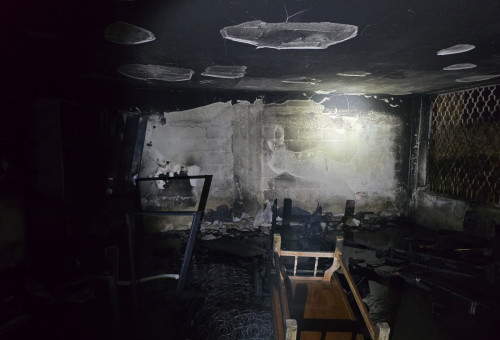 גל שריפות בבאר שבע (צילום: מתנאל בושרי)