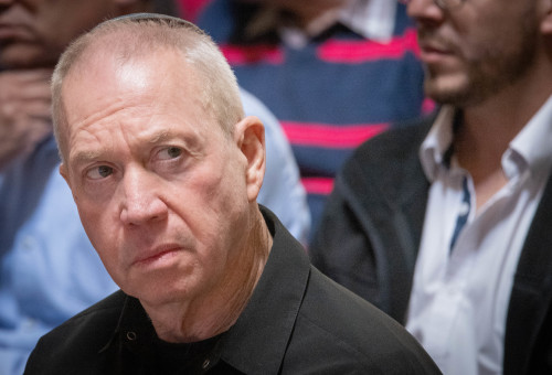 יואב גלנט (צילום: Chaim Goldberg/Flash90)