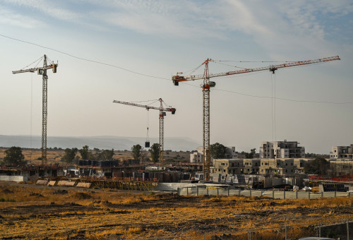 שכונה בבנייה, נדל"ן (צילום: מיכאל גלעדי, פלאש 90)