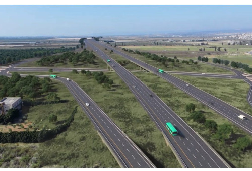 כביש 6 (צילום: חברת דרך ארץ)