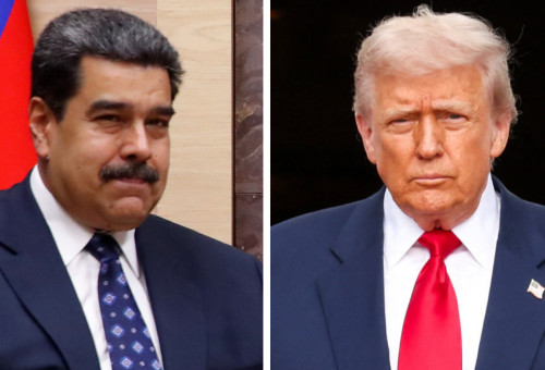 דונלד טראמפ, ניקולס מדורו (צילום: רויטרס)