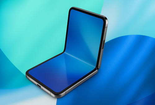 אייפון מתקפל. התגברו על הקמט (צילום: מעריב אונליין)