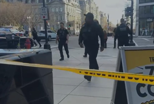 זירת האירוע בוושינגטון (צילום: שימוש לפי סעיף 27א')