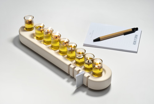 יום העיצוב הישראלי- חנוכיית משאלות סטודיו ZING (צילום: יח"צ)