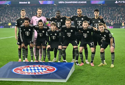 שחקני באיירן מינכן (צילום: GettyImages)