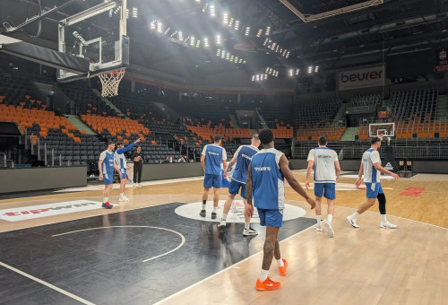 אימון נבחרת ישראל כדורסל (צילום: אתר רשמי, איגוד הכדורסל)