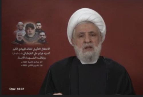 נעים קאסם (צילום: צילום מסך רשתות ערביות)