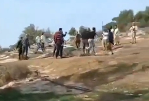 עימותים בין מתנחלים לפלסטינים באזור בית לחם (צילום: שימוש לפי סעיף 27א')