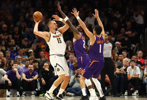 נגע בטריפל דאבל במשחק אדיר. יוקיץ' (צילום: רויטרס)