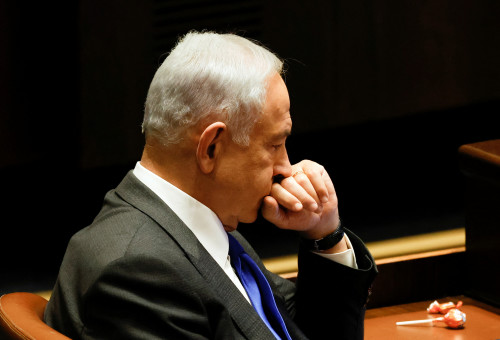 בנימין נתניהו (צילום: REUTERS/Ammar Awad)