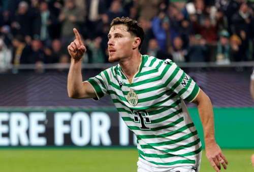 שחקן פרנצווארוש, גבי קניקובסקי (צילום: GettyImages, Laszlo Szirtesi)