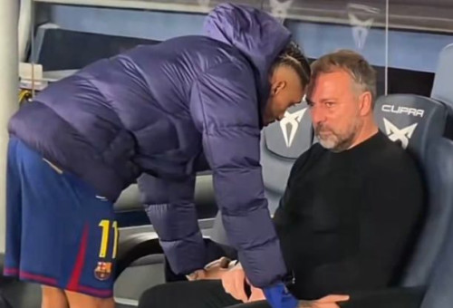 ראפיניה מנחם את פליק (צילום: צילום מסך, X (טוויטר))