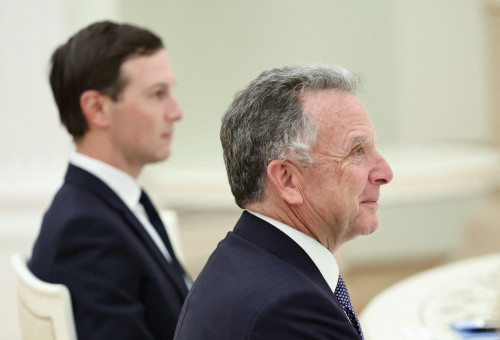 סטיב ויטקוף וג'ארד קושנר (צילום: רויטרס)