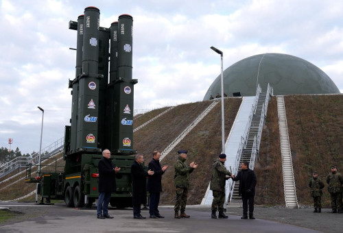 משרד הביטחון מוסר את מערכת "חץ 3" בטקס רשמי בבסיס חיל האוויר הגרמני  (צילום: אגף דוברות וקשרי ציבור במשרד הביטחון)