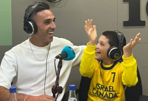 ערן זהבי ומיכאל סנדיק (צילום: רעות מתתיהו ארגון, 103fm)