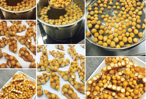  כדורי בצק בקרמל / חלווה דלעז'ין (צילום: פסקל פרץ-רובין)