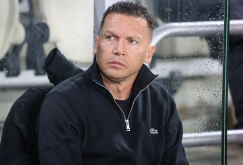 ברק בכר מאמן מכבי חיפה (צילום: קובי אליהו)