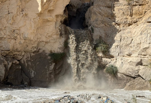 שיטפונות במדבר יהודה (צילום: בית ספר שדה כפר עציון)
