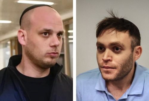 ארי רוזנפלד ואלי פלדשטיין (צילום: אבשלום ששוני,Koko/Flash90)