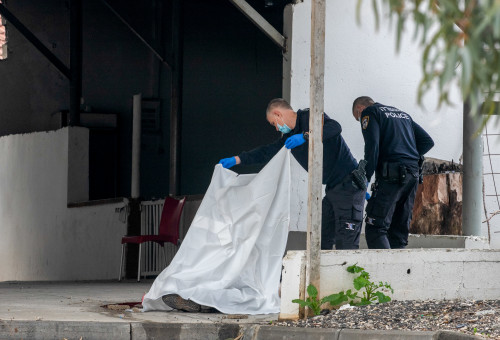 זירת רצח ברמלה  (צילום: יוסי אלוני פלאש 90)