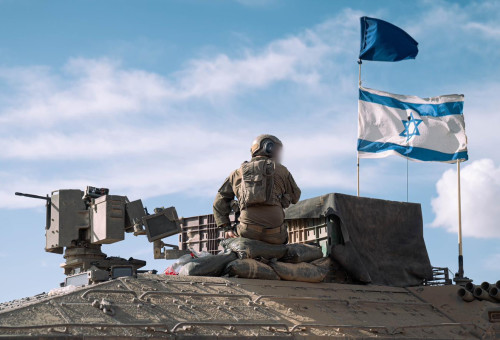 תיעוד מפעילות כוחות צוות הקרב של חטיבת גולני (צילום: דובר צה"ל)