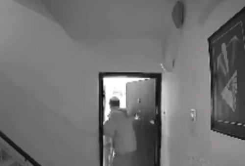 ניסיון החטיפה בבאר שבע (צילום: מצלמות אבטחה)