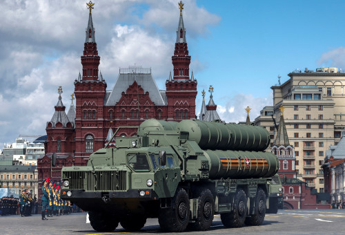 סוללת טילי S-400 (צילום: רויטרס)