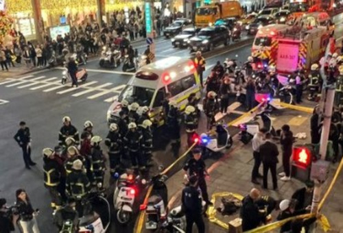 פיגוע בטיוואן (צילום: רשתות חברתיות, שימוש לפי סעיף 27 א')