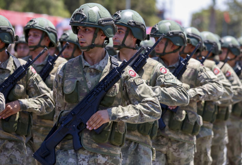 צבא טורקיה (צילום:  Alexis Mitas/Getty Images)