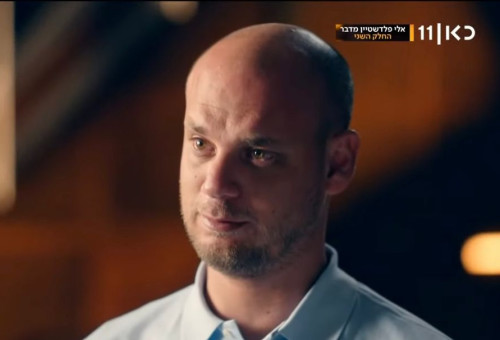 אלי פלדשטיין בריאיון בכאן 11 (צילום: צילום מסך כאן 11)