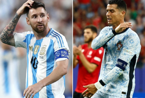רונאלדו ומסי (צילום: עיבוד תמונה, רויטרס, GettyImages)