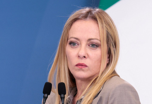 ג'ורג'יה מלוני (צילום: REUTERS/Remo Casilli/File Photo)