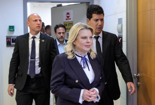 שרה נתניהו (צילום:  ABIR SULTAN/POOL/AFP via Getty Images)