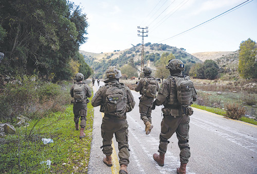 פעילות צה"ל בדרום לבנון (צילום: דובר צה"ל)