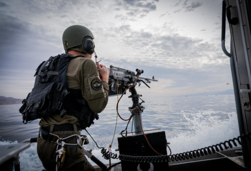 חיל הים בתרגיל באילת (צילום: דובר צה"ל)