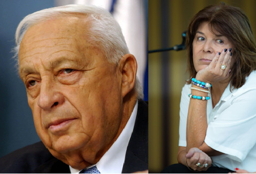 רינה מצליח ואריאל שרון (צילום: פלאש 90,משה שי פלאש 90)