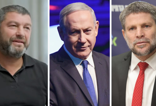 עופר וינטר, בנימין נתניהו, בצלאל סמוטריץ' (צילום: מרק ישראל סלם,צילום מסך כאן 11,תומר נויברג פלאש 90)