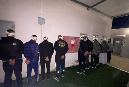 החשודים ברצח בערערה (צילום: משטרת ישראל)