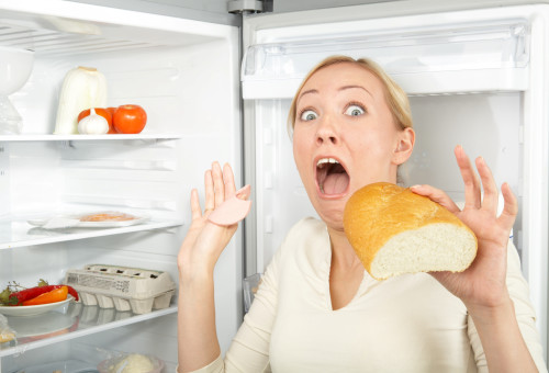 אישה רעבה, אילוסטרציה (צילום: אינג'אימג')