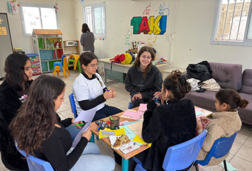 קייטנת חורף לילדים בכפרים בדואיים  (צילום: תנועת הצופים)